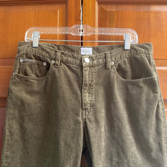 Calvin Klein Army Green Corduroy Pants - Size 31 - Vintage - Loose Fit - No tags - Picture 5 of 13